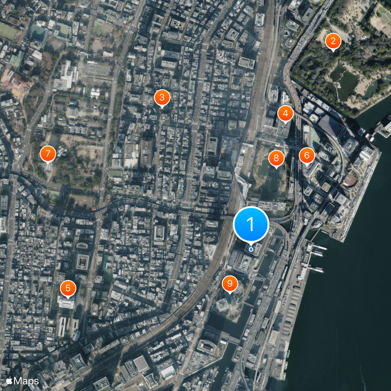 Hamamatsucho Building Carte