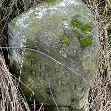 Milestone Approximately 650 Yards North West Of Tearnside Hall