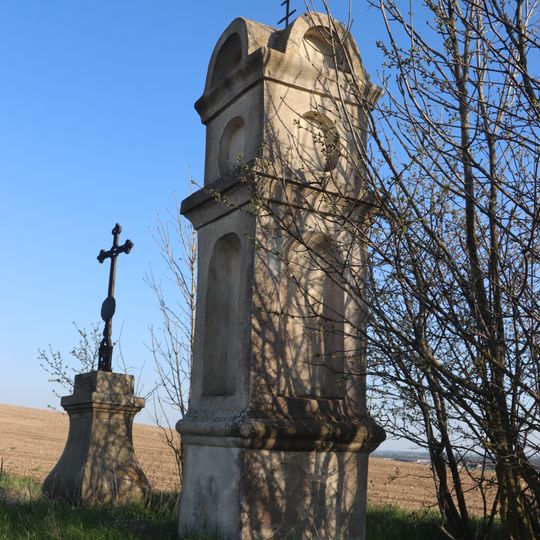Boží muka u kříže u Mladoňovic