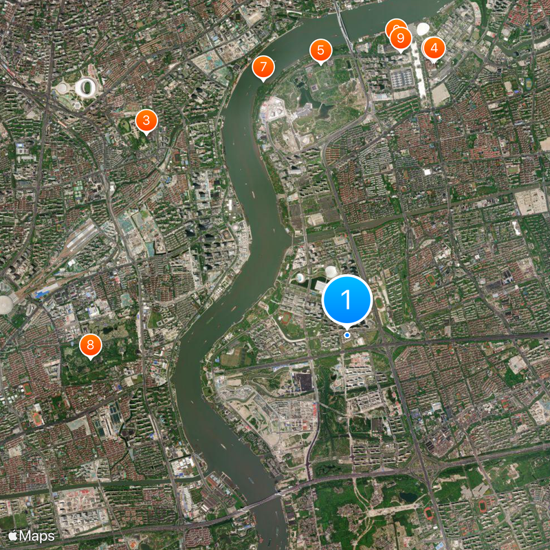 New York University Shanghai Map