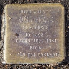 Rosa Frank geb. Hirsch