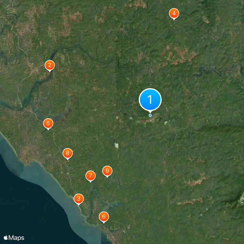 Kannur International Airport Map