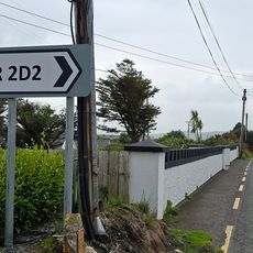 "R2D2" Road Sign