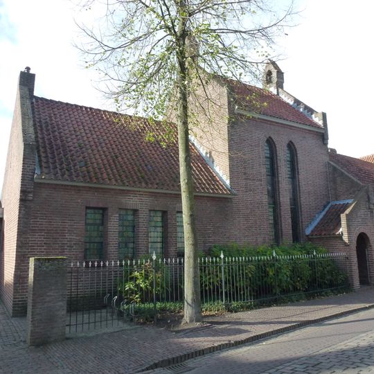 De kloosterkapel van het R.K. klooster van de zusters Carmelitessen