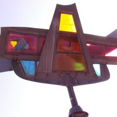 Escultura a la Terminal d'autobusos de Manresa