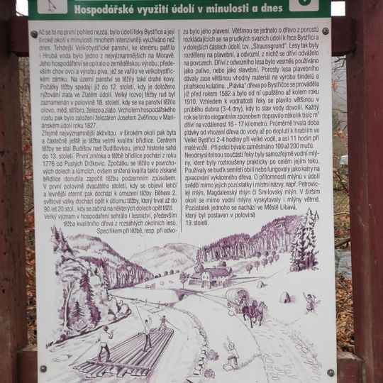 Naučná stezka Údolím Bystřice