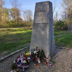 Pomník překročení Odry československými tankisty při osvobozování Ostravy