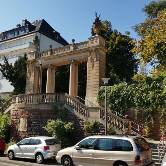 Treppenaufgang Rathenauufer/Schaumburg-Lippe-Straße