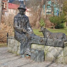 Nikifor Krynicki Monument in Krynica-Zdrój