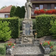 Statue of Comenius in Komňa