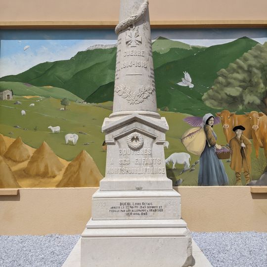 Monument aux morts de Bouvières