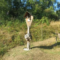 Zvonička u Krušnohorského expresu v Dolní Hoře Svaté Kateřiny