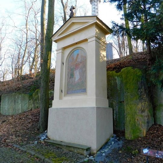 2. zastavení křížové cesty na Petříně