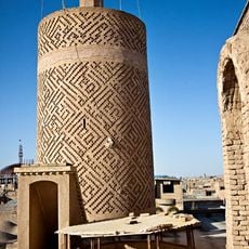 Minaret of Jameh Mosque of Nushabad