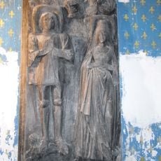 Dalle funéraire d'Antoine van Houtte et de Barbe van Belle