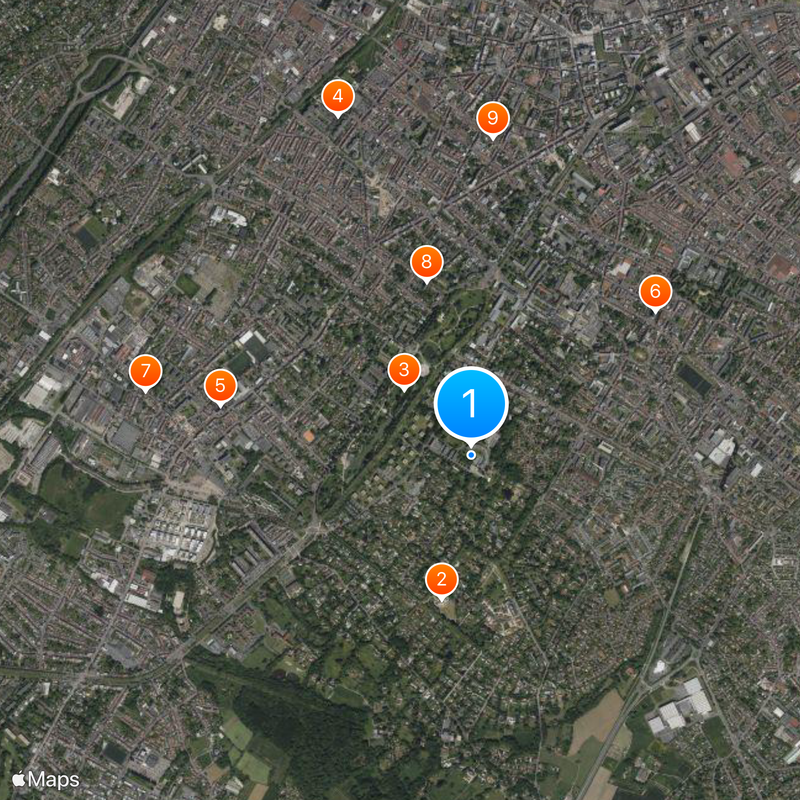 EDHEC Business School Map