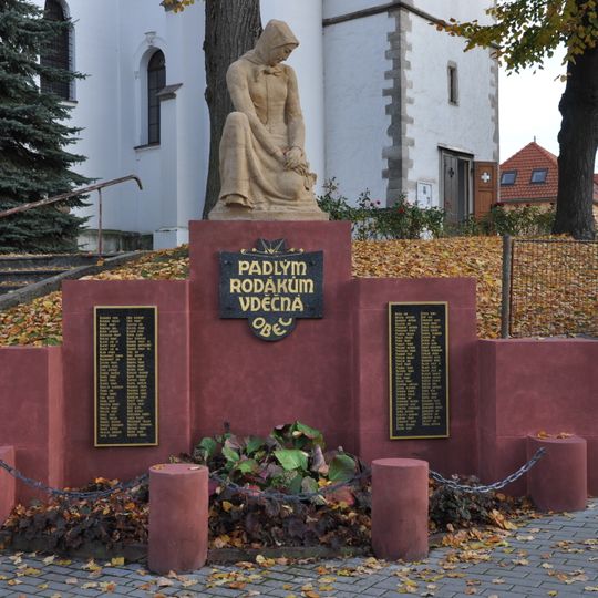 World War I memorial in Brno-Líšeň