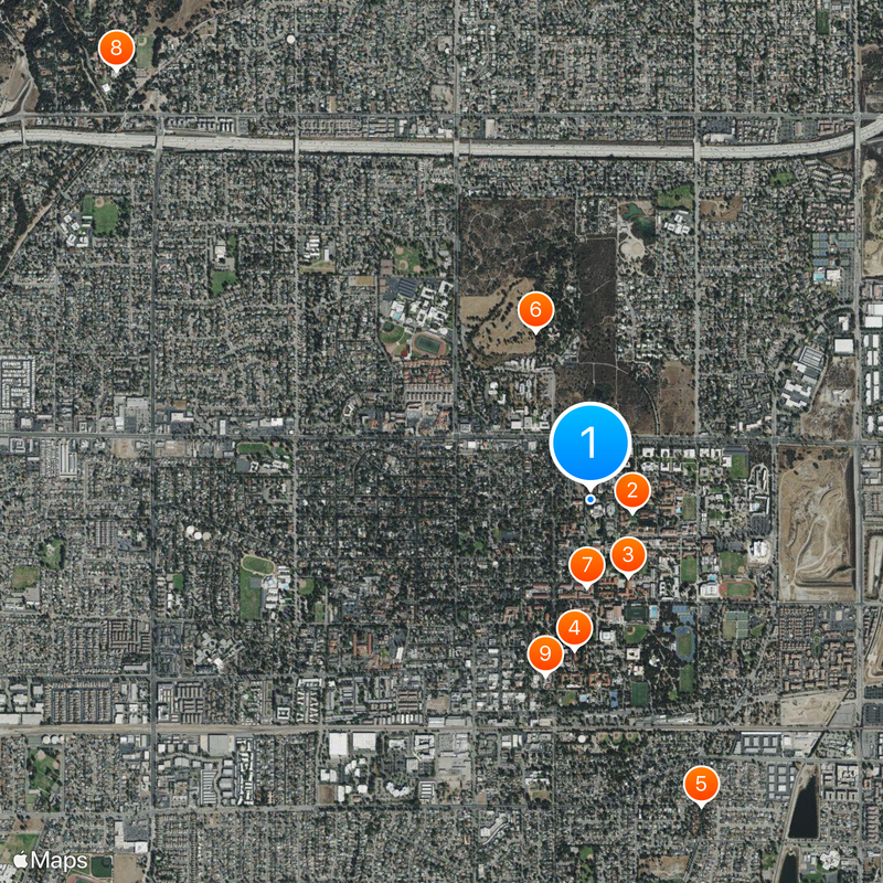 Claremont Graduate University Map