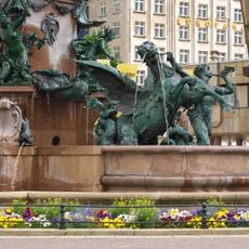 Fountains in Leipzig