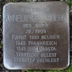 Stolperstein dedicated to Anneliese Elsberg