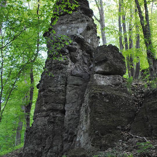 Tent Rock in Zamkova Hora Tract