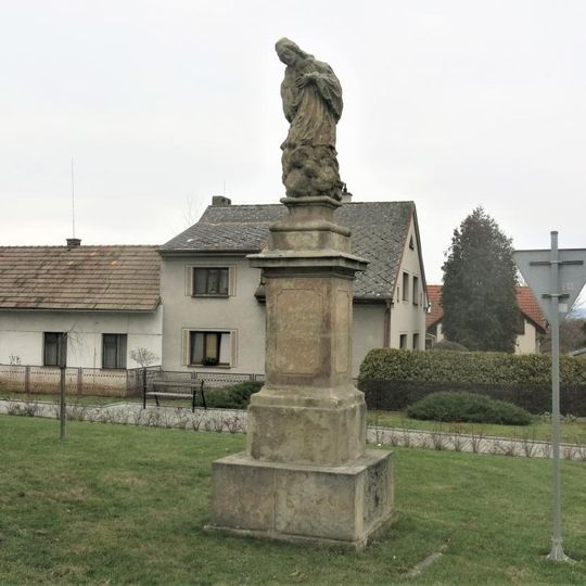 Statue of John of Nepomuk in Újezd