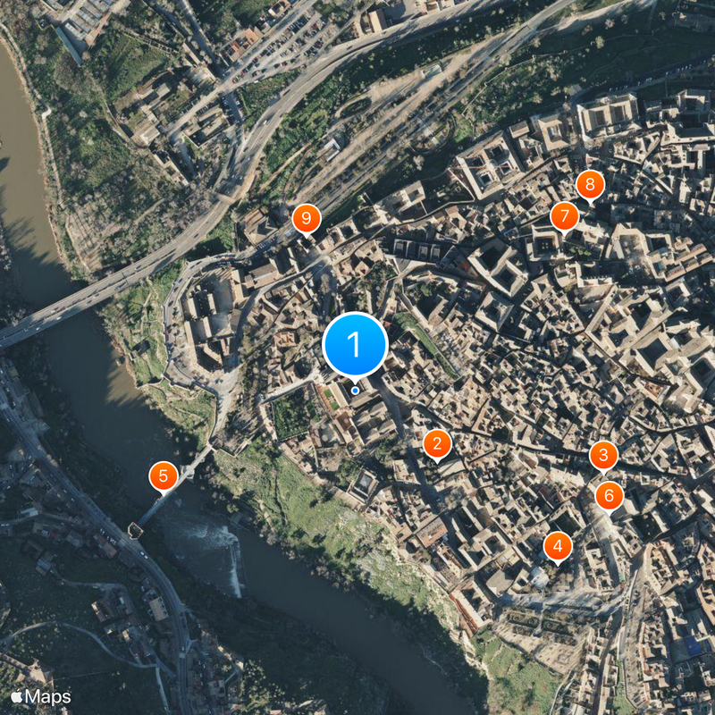 Monasterio de San Juan de los Reyes Map