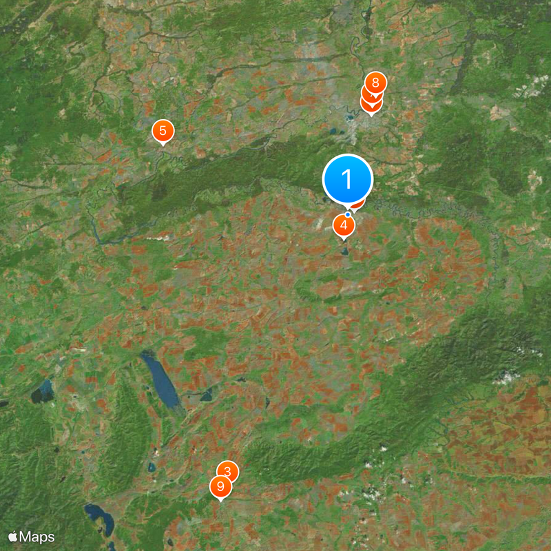 Nazarovo Map