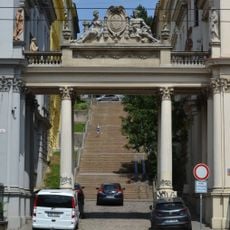 Lávka přes Schodovou ulici