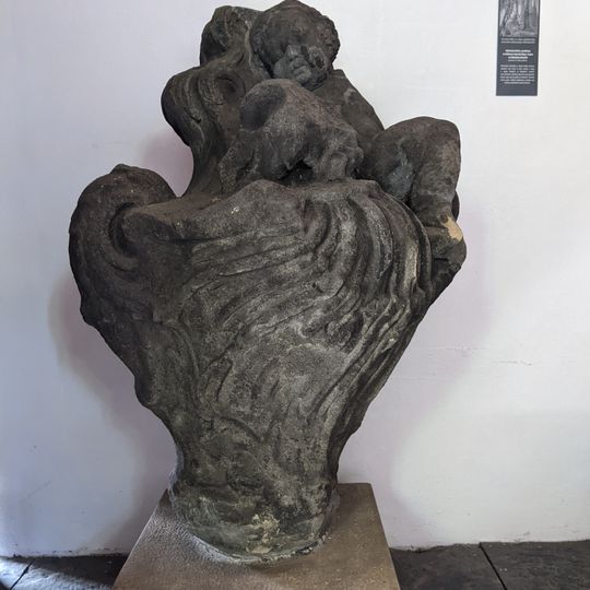 Statue of Saint Florian in Valašské Meziříčí, Náměstí