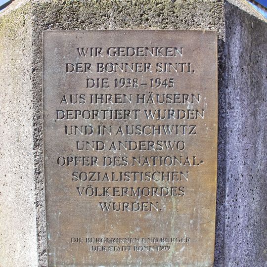 Memorial to rom and sinti victims of National Socialism