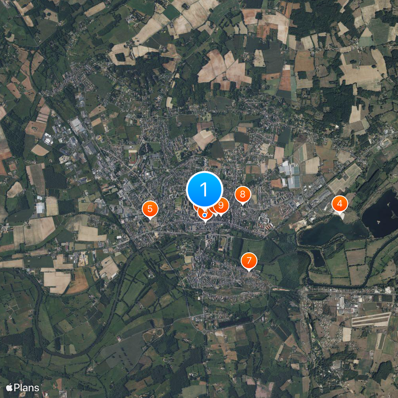 Prytanée national militaire de La Flèche Carte