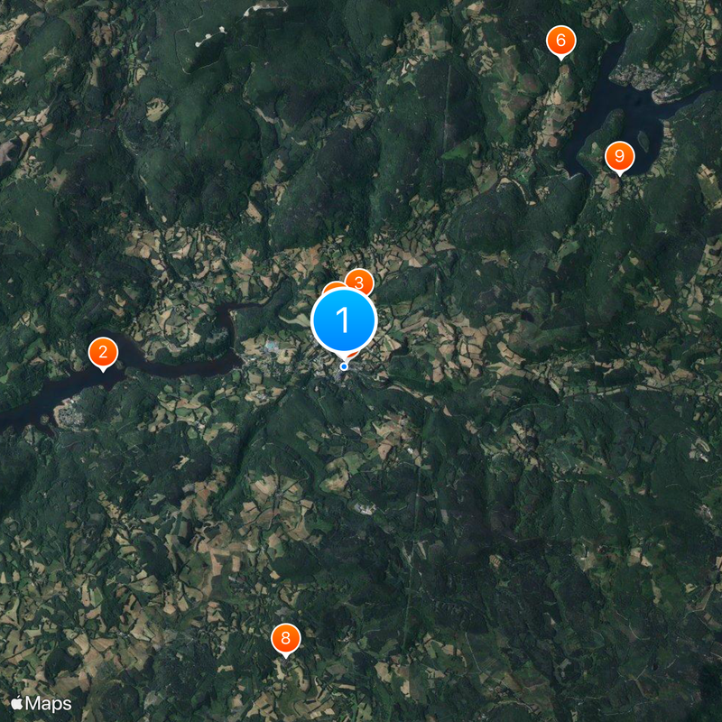 La Salvetat-sur-Agout Map