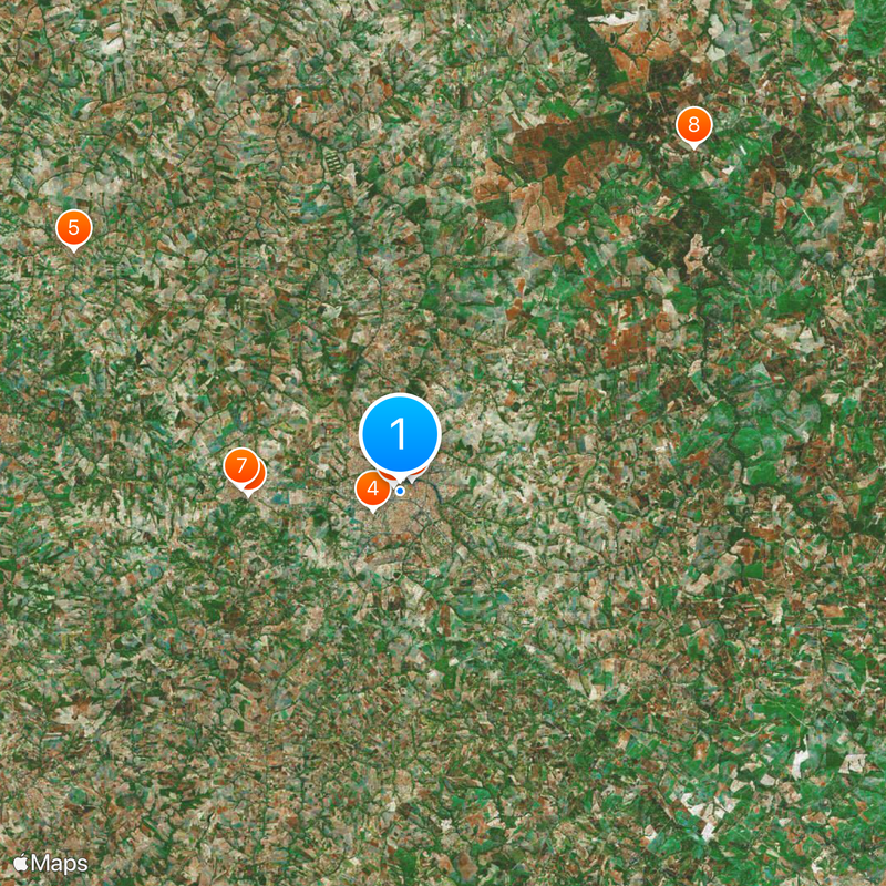 São José do Rio Preto Mappa