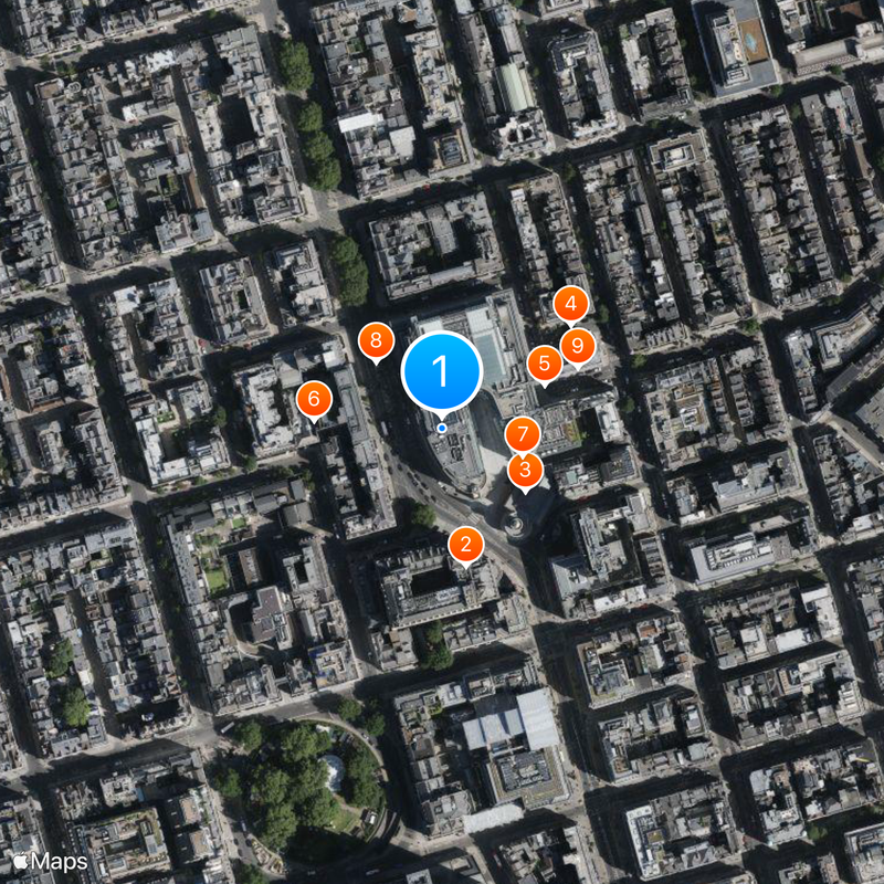 Broadcasting House Mapa