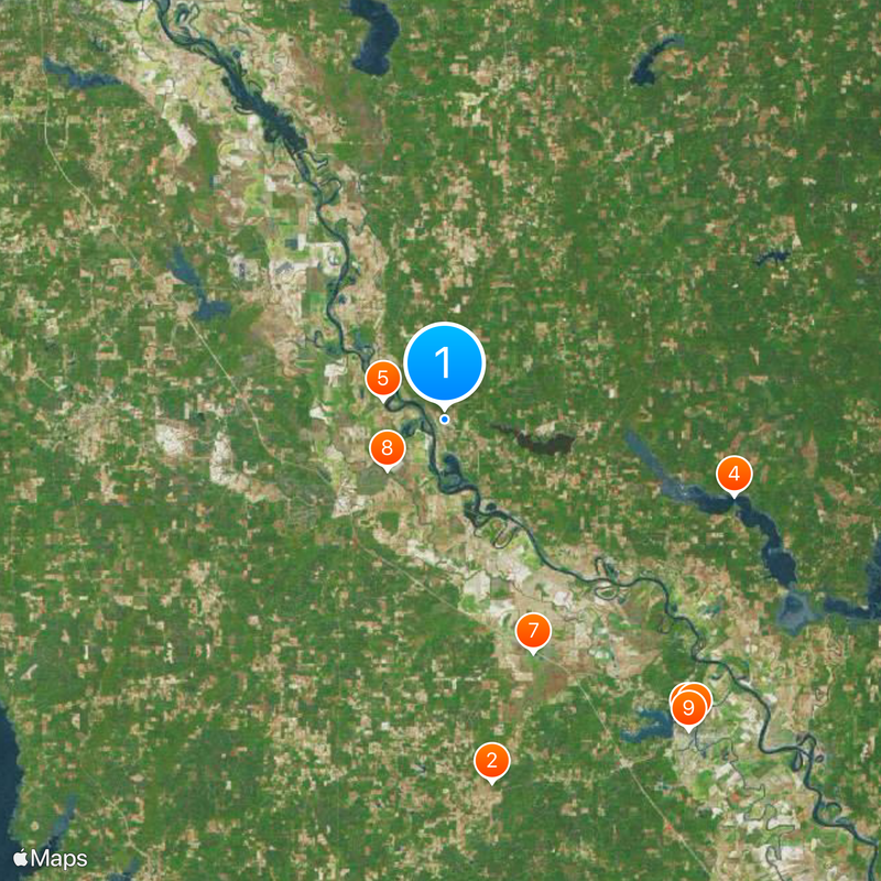 Coushatta Map