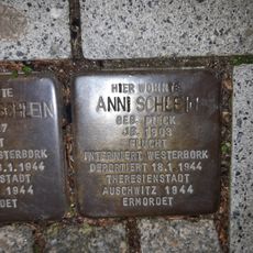 Stolperstein en memoria de Anna Schlein