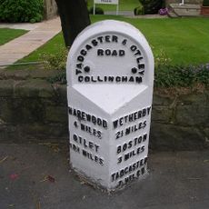 Milestone In Front Of Number 8 Langwith Mews