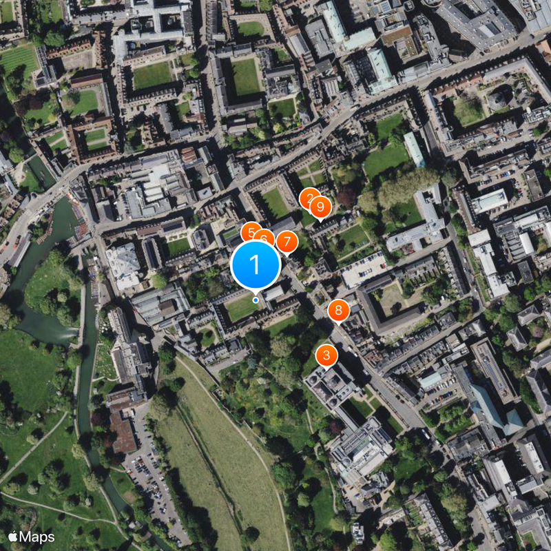 Peterhouse Map