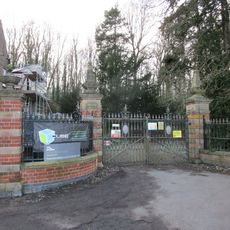 Entrance Gates, Piers And Walling At Swithland Reservoir Water Works