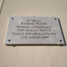 Commemorative plaque