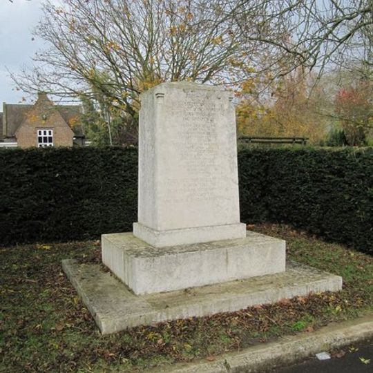Long Wittenham War Memorial