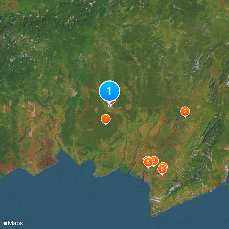 University of Palangka Raya Map