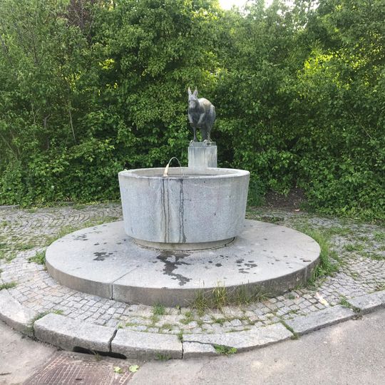 Trinkbrunnen mit Känguru