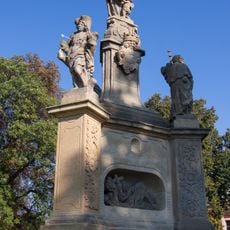 Statue of Saint Nicholas of Tolentino in Kokořín