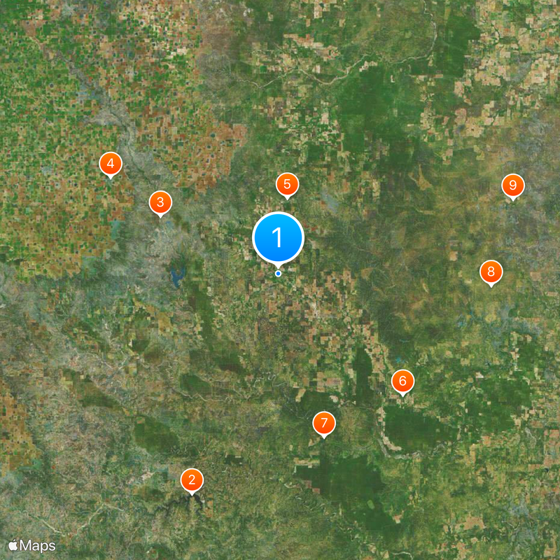 Spur Map