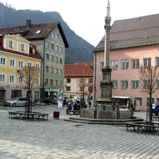 Marienplatz Immenstadt im Allgäu