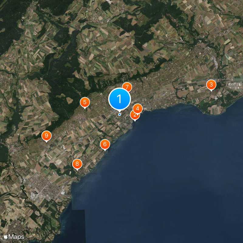 Instituto Le Rosey Mapa