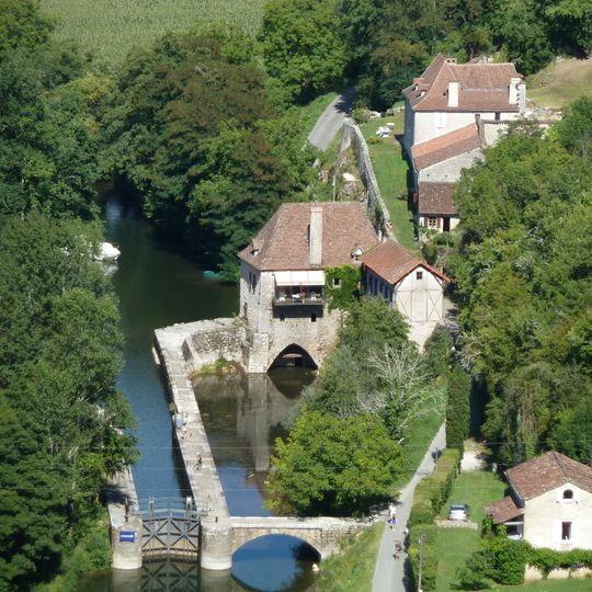 Moulin à eau de Saint-Cirq-Lapopie