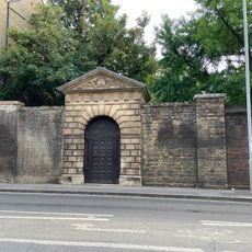 Sidney Sussex College, Gateway Entrance From Jesus Lane To The College Garden